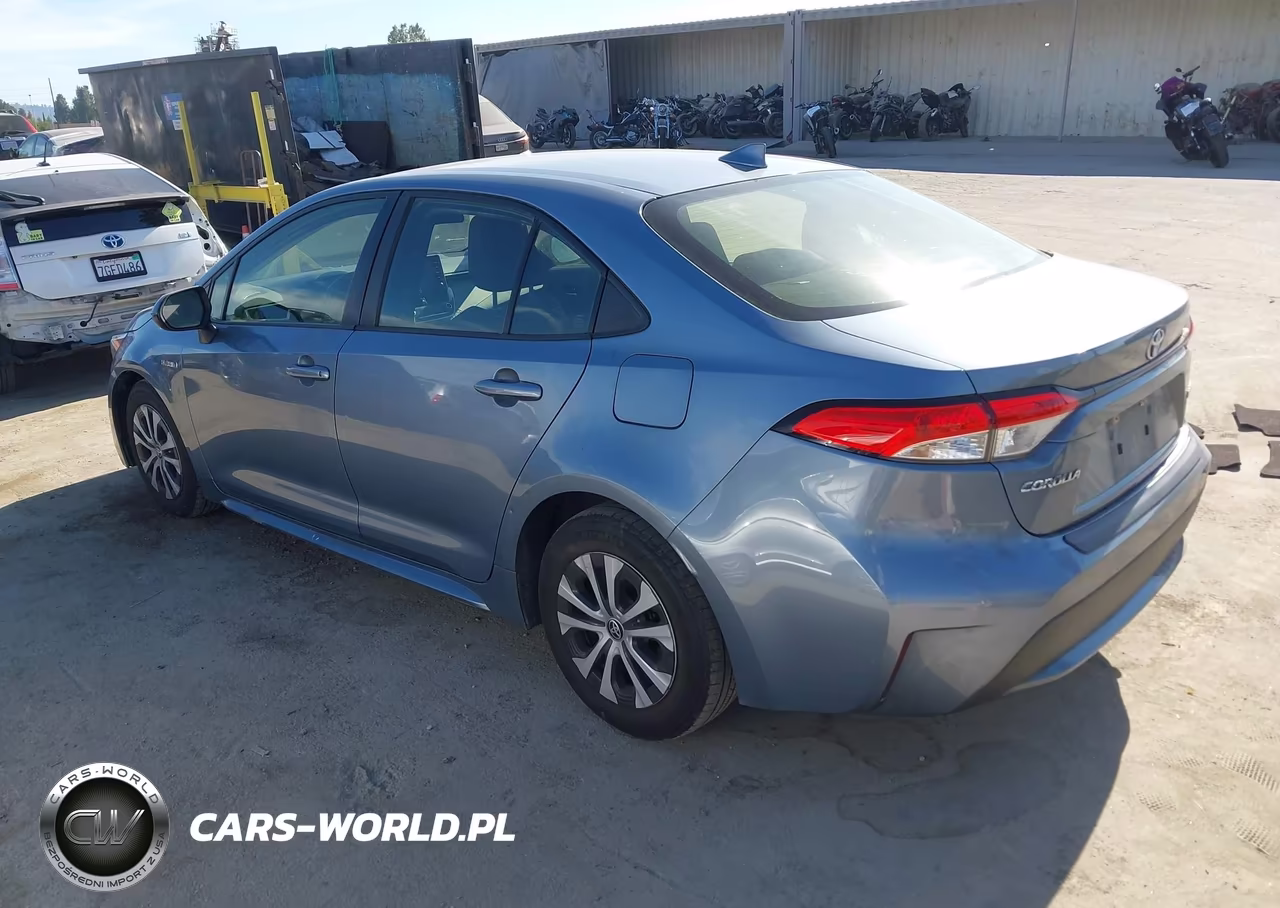2020 Toyota Corolla Hybrid Le VIN:JTDEBRBE3LJ007617 - 3