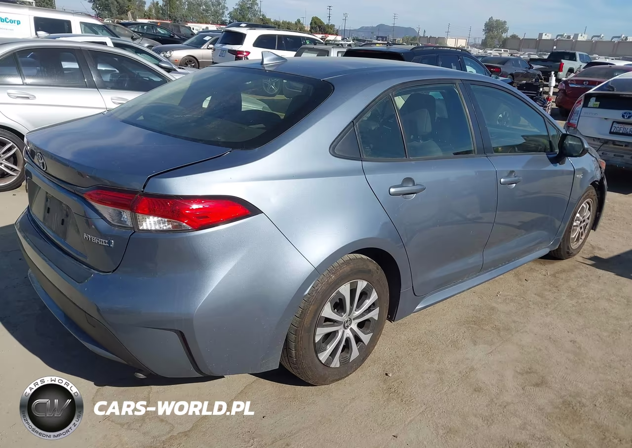2020 Toyota Corolla Hybrid Le VIN:JTDEBRBE3LJ007617 - 4