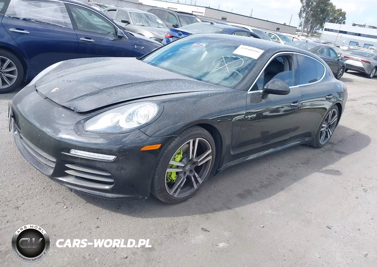2016 Porsche Panamera E-Hybrid S VIN:WP0AD2A78GL040044 - 2
