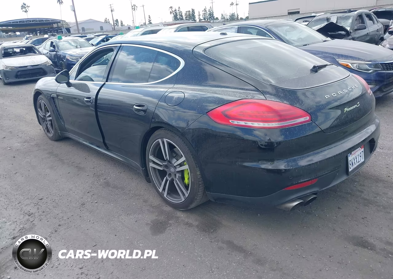 2016 Porsche Panamera E-Hybrid S VIN:WP0AD2A78GL040044 - 3