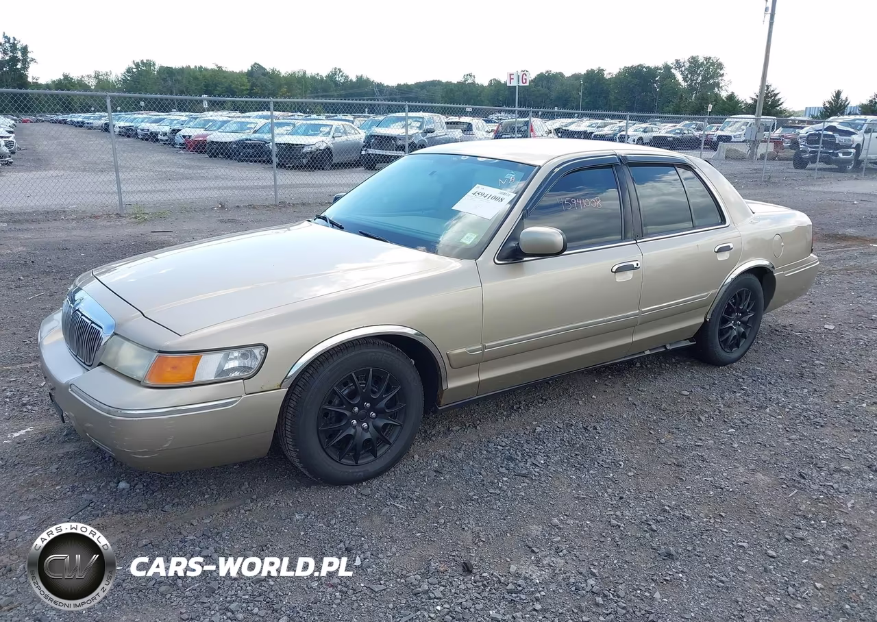 1999 Mercury Grand Marquis Gs VIN:2MEFM74W4XX664348 - 2