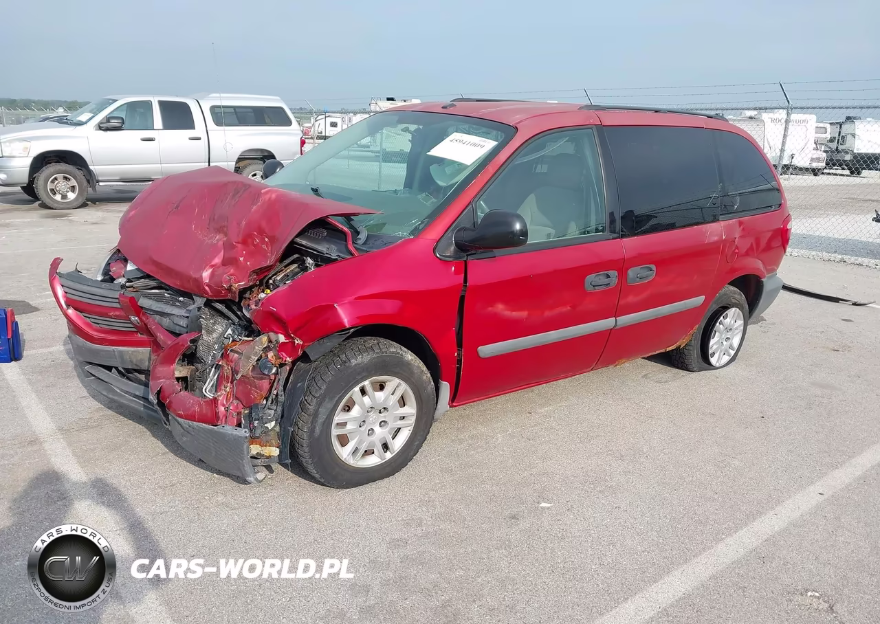 2006 Dodge Caravan Se VIN:1D4GP25R36B728912 - 2