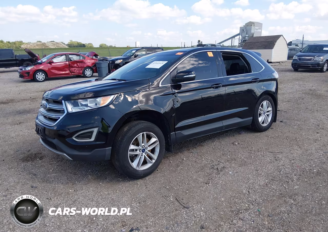 2017 Ford Edge Sel VIN:2FMPK4J90HBC48624 - 2