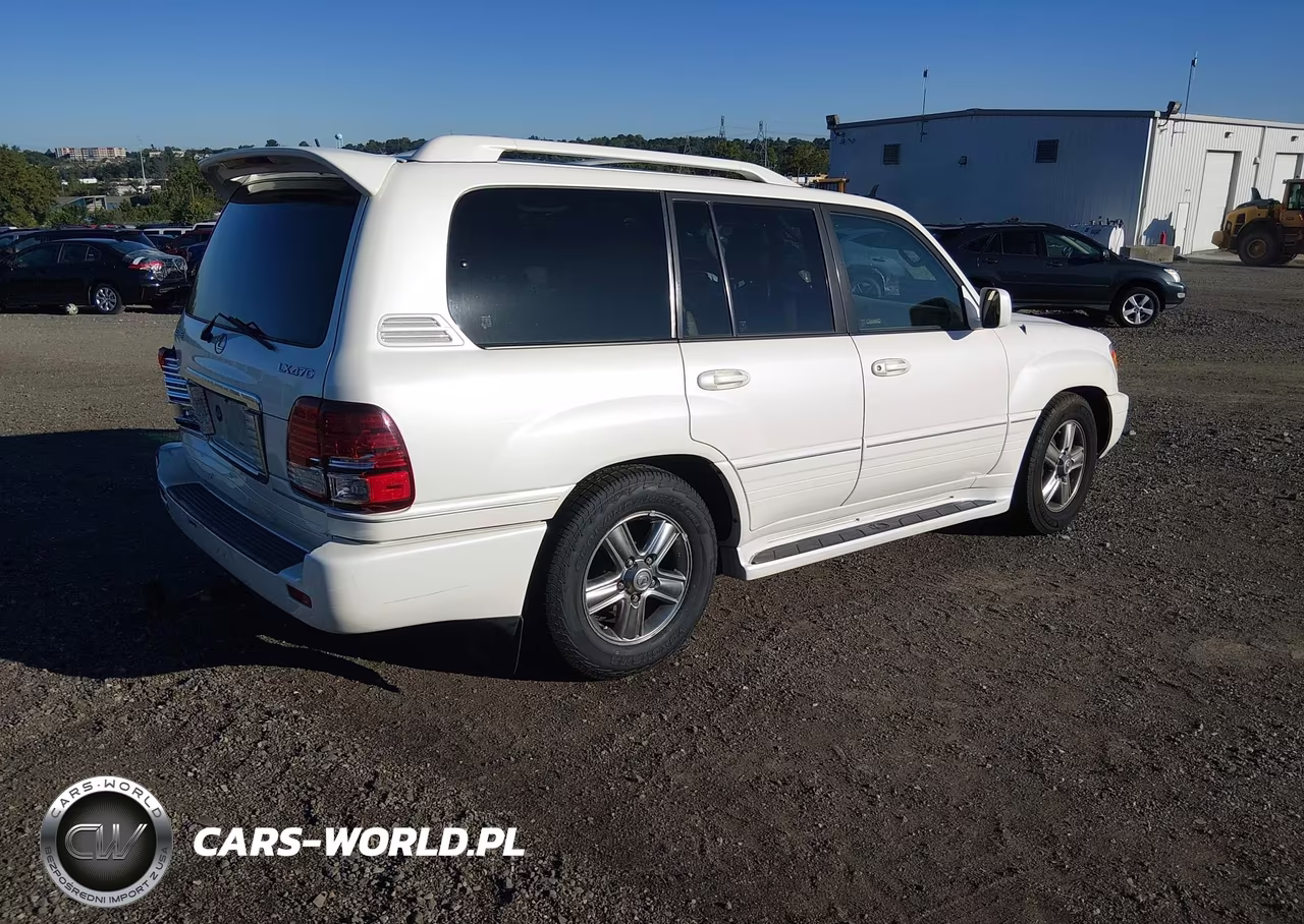 2007 Lexus Lx 470 VIN:JTJHT00WX74029357 - 4