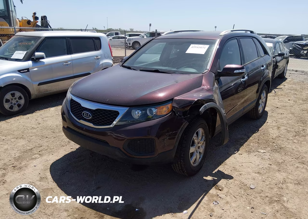 2013 Kia Sorento Lx V6 VIN:5XYKT4A23DG310473 - 2