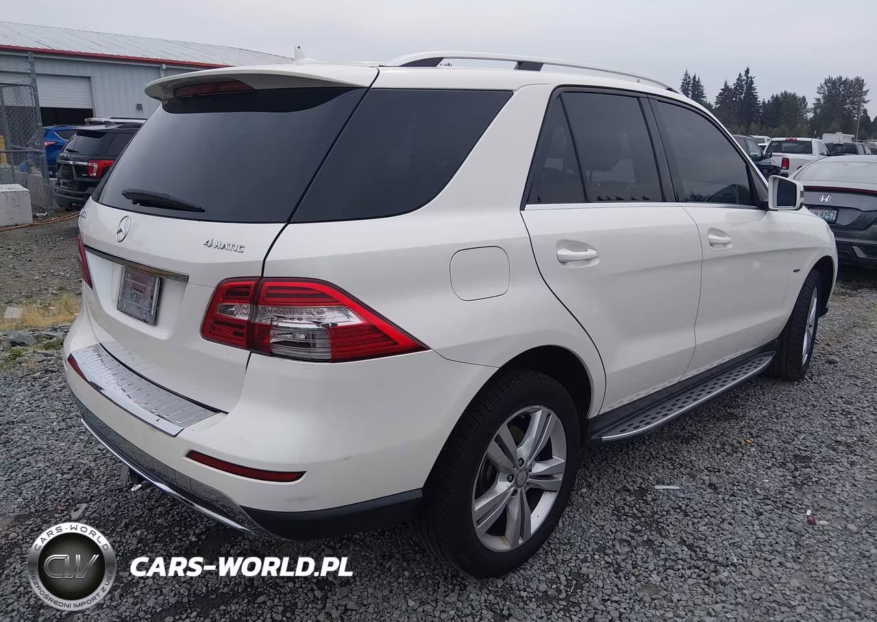 2012 Mercedes-Benz Ml 350 4Matic VIN:4JGDA5HB9CA009968 - 4