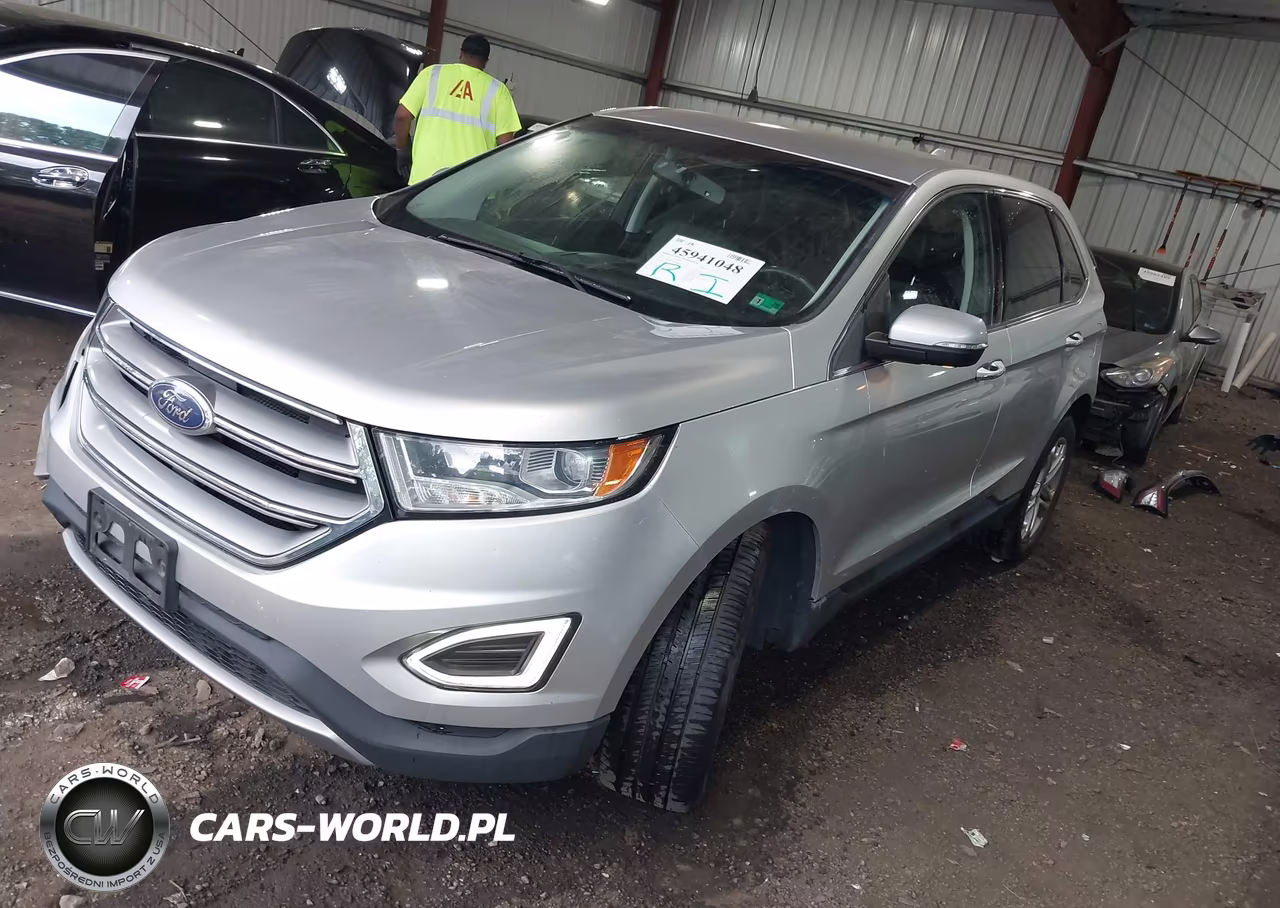 2017 Ford Edge Titanium VIN:2FMPK4K91HBB58137 - 2