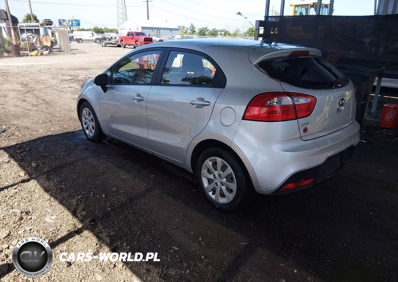2014 Kia Rio Lx VIN:KNADM5A39E6327719 - 3