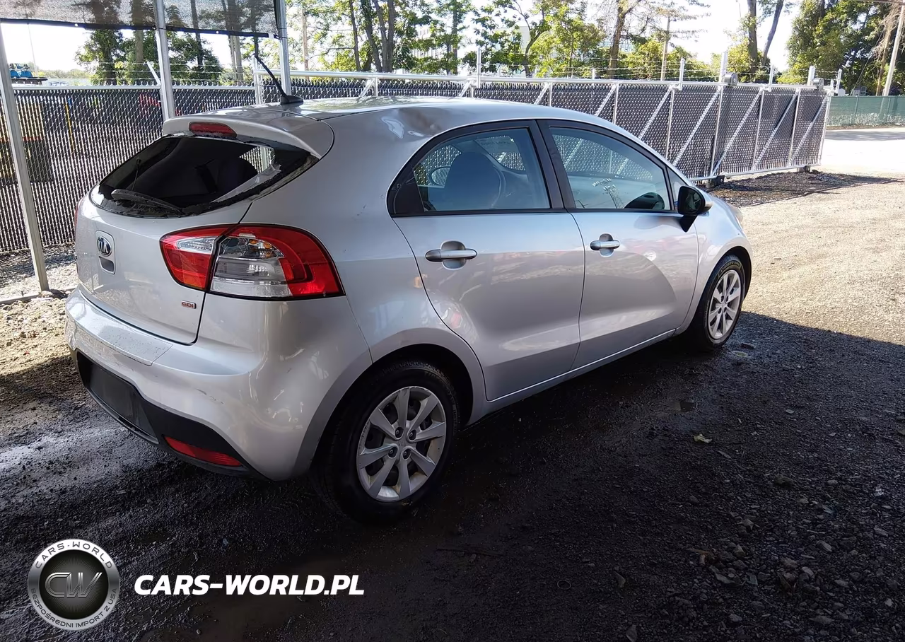 2014 Kia Rio Lx VIN:KNADM5A39E6327719 - 4