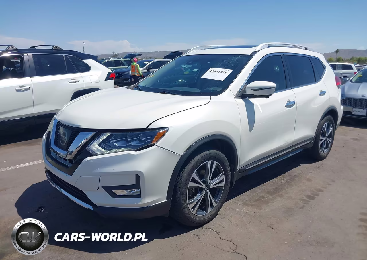 2017 Nissan Rogue Sl VIN:JN8AT2MT6HW403537 - 2
