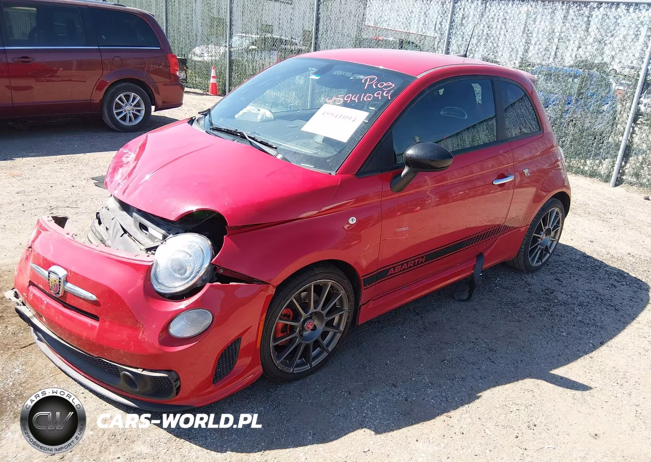 2017 Fiat 500 Abarth VIN:3C3CFFFH2HT542649 - 2