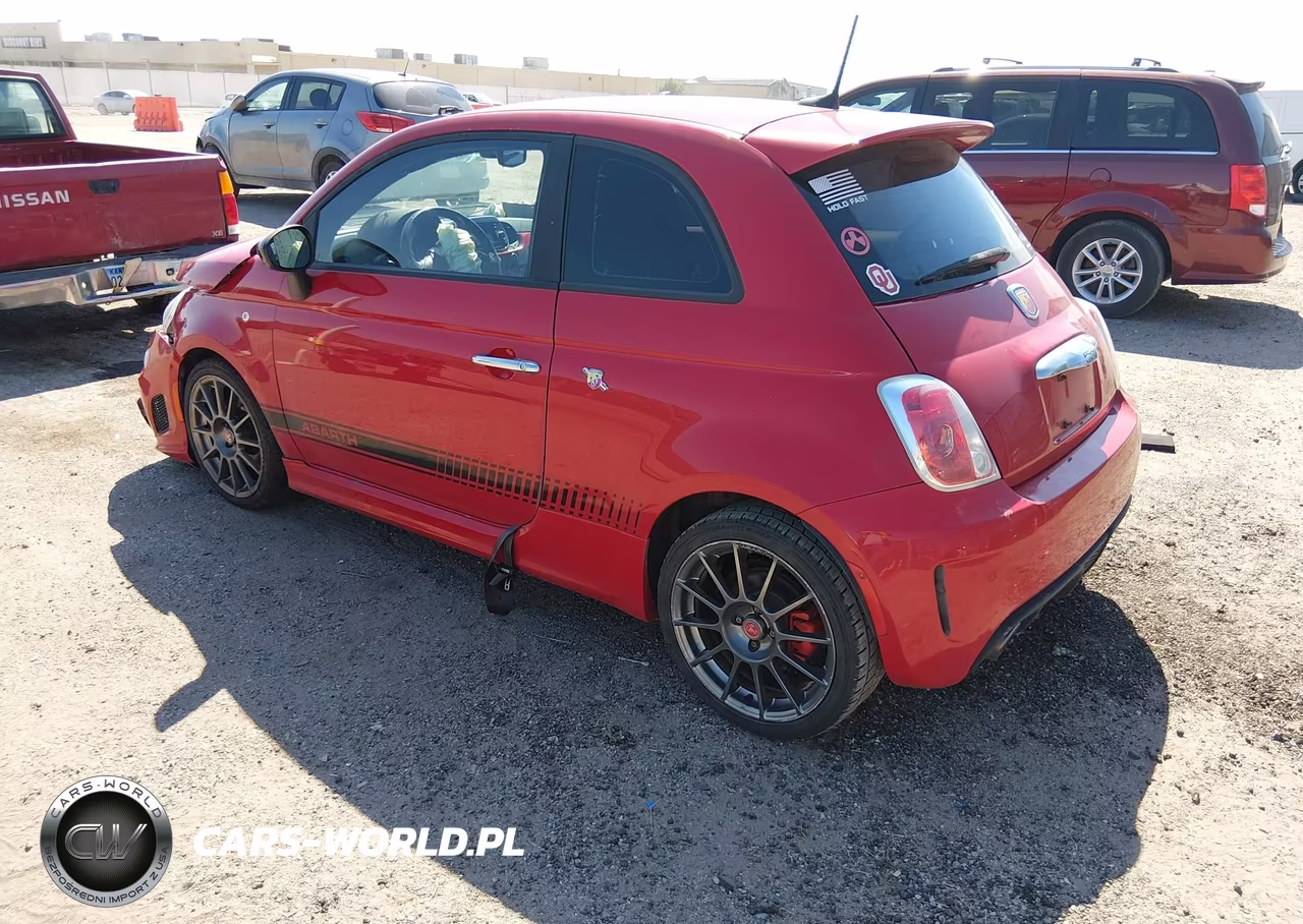 2017 Fiat 500 Abarth VIN:3C3CFFFH2HT542649 - 3