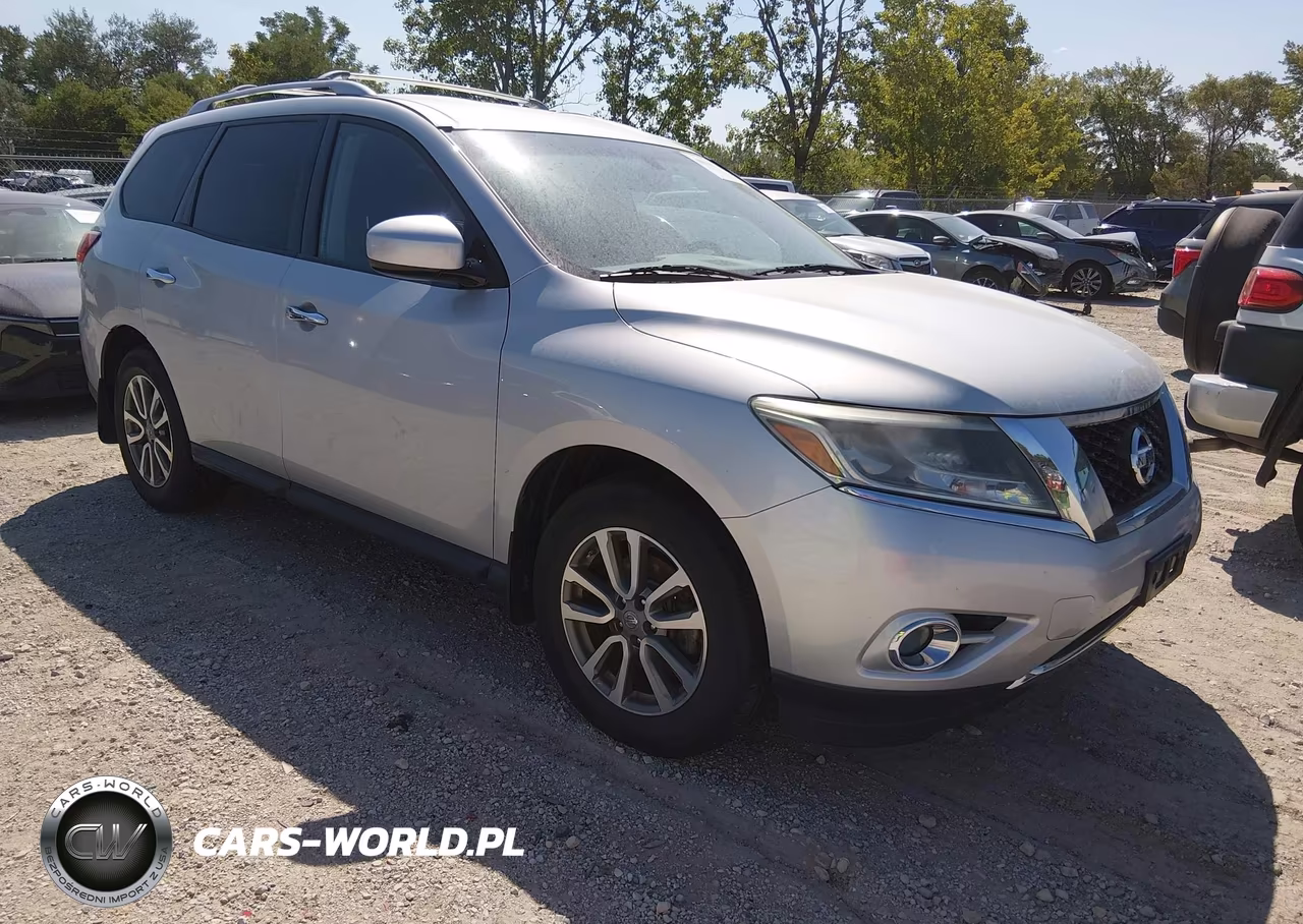 2016 Nissan Pathfinder Sv VIN:5N1AR2MM9GC614813 - 1