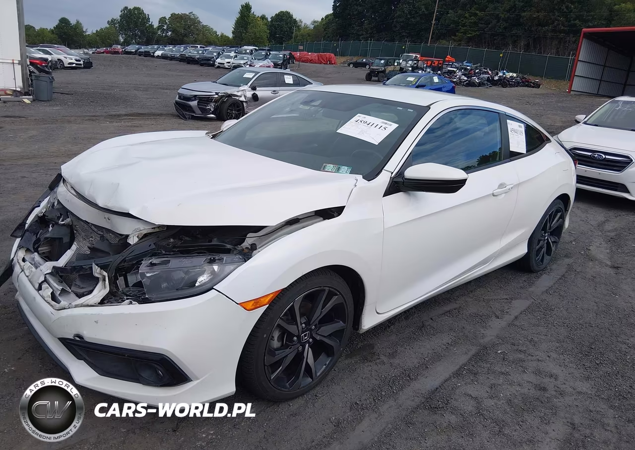 2019 Honda Civic Sport VIN:2HGFC4B85KH302704 - 2