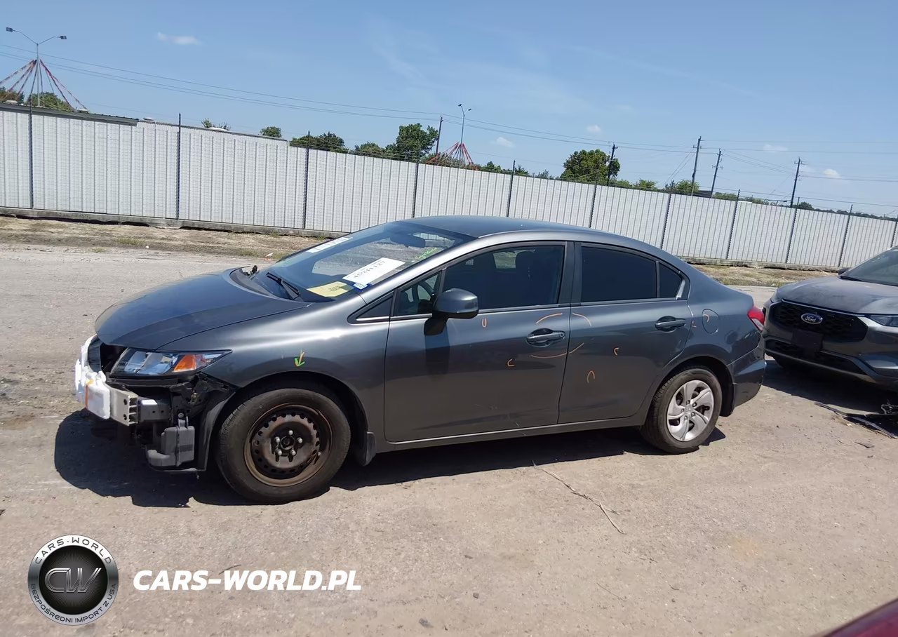 2013 Honda Civic Lx VIN:19XFB2F54DE208981 - 14