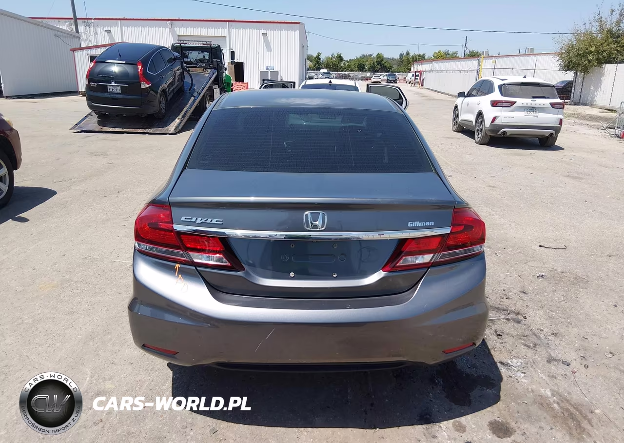 2013 Honda Civic Lx VIN:19XFB2F54DE208981 - 16