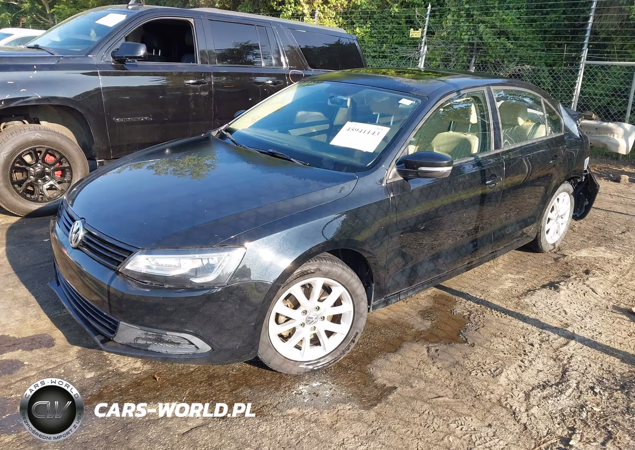 2012 Volkswagen Jetta 2.5L Se VIN:3VWDX7AJ6CM424567 - 2