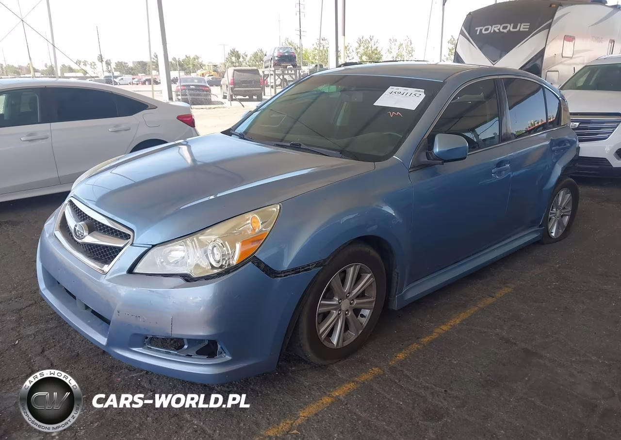 2011 Subaru Legacy 2.5I Premium VIN:4S3BMBF64B3248869 - 2
