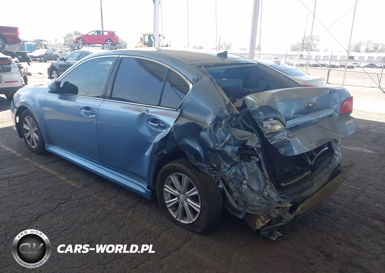 2011 Subaru Legacy 2.5I Premium VIN:4S3BMBF64B3248869 - 3