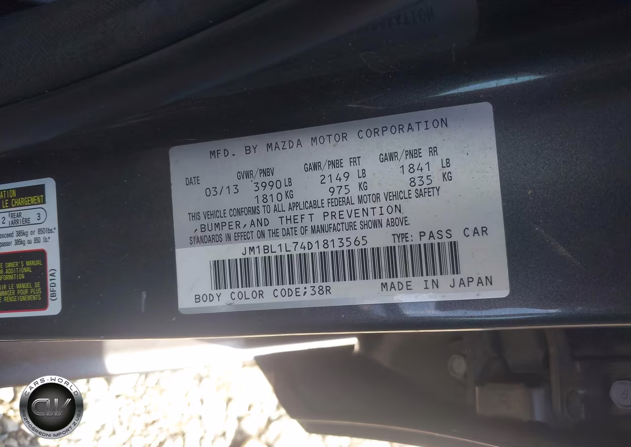 2013 Mazda Mazda3 I Touring VIN:JM1BL1L74D1813565 - 9
