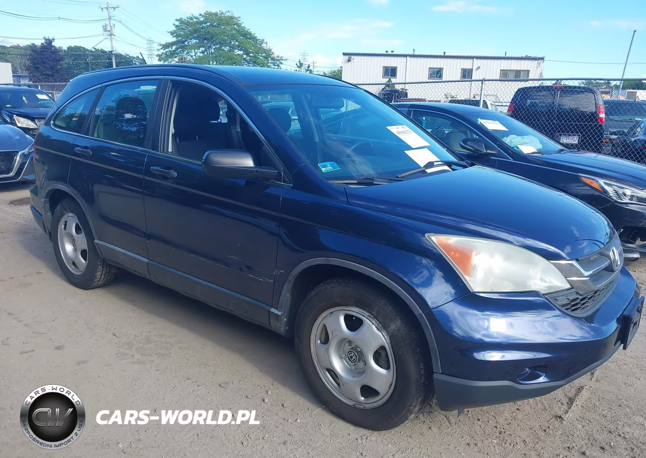 2010 Honda Cr-V Lx VIN:5J6RE4H39AL009689 - 1
