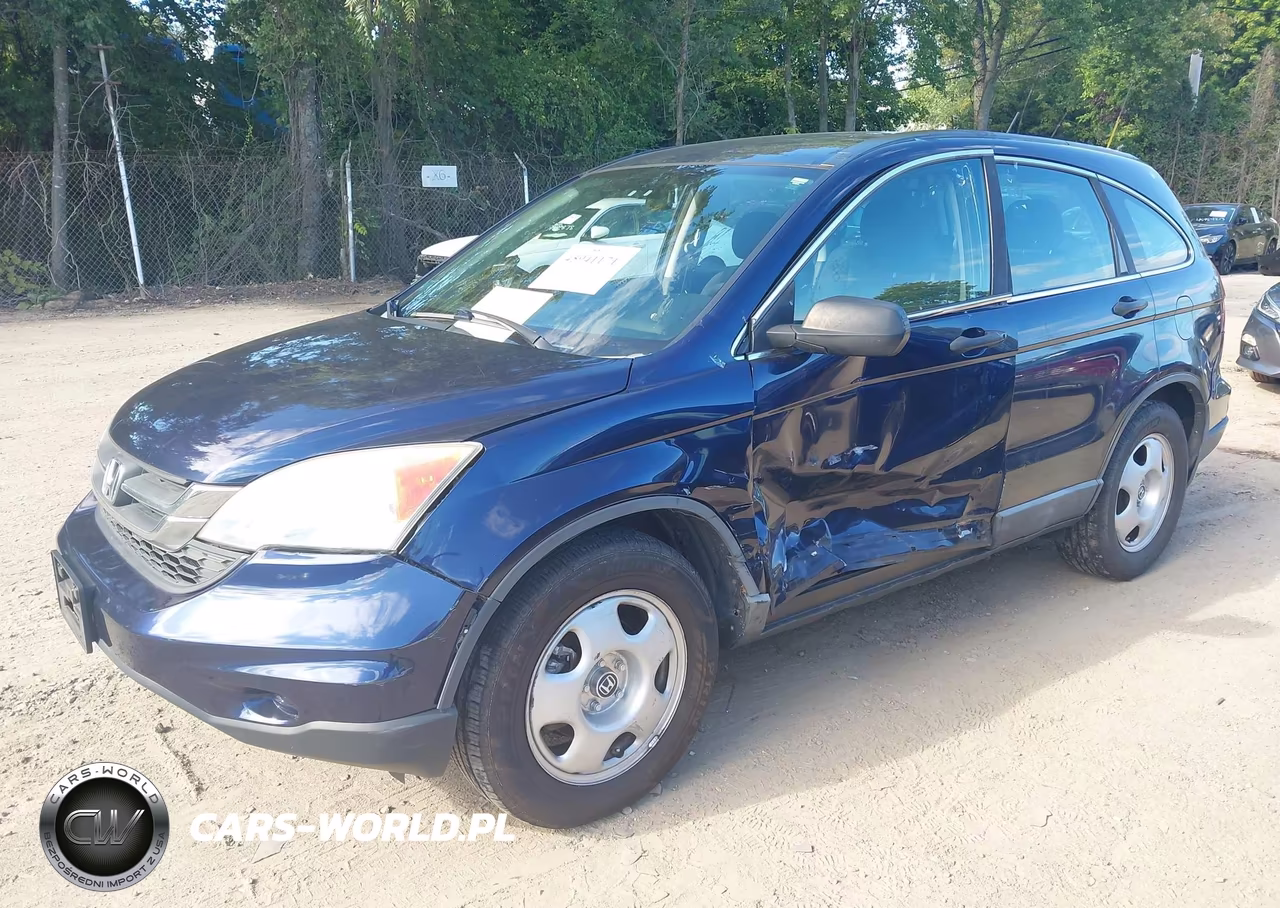 2010 Honda Cr-V Lx VIN:5J6RE4H39AL009689 - 2