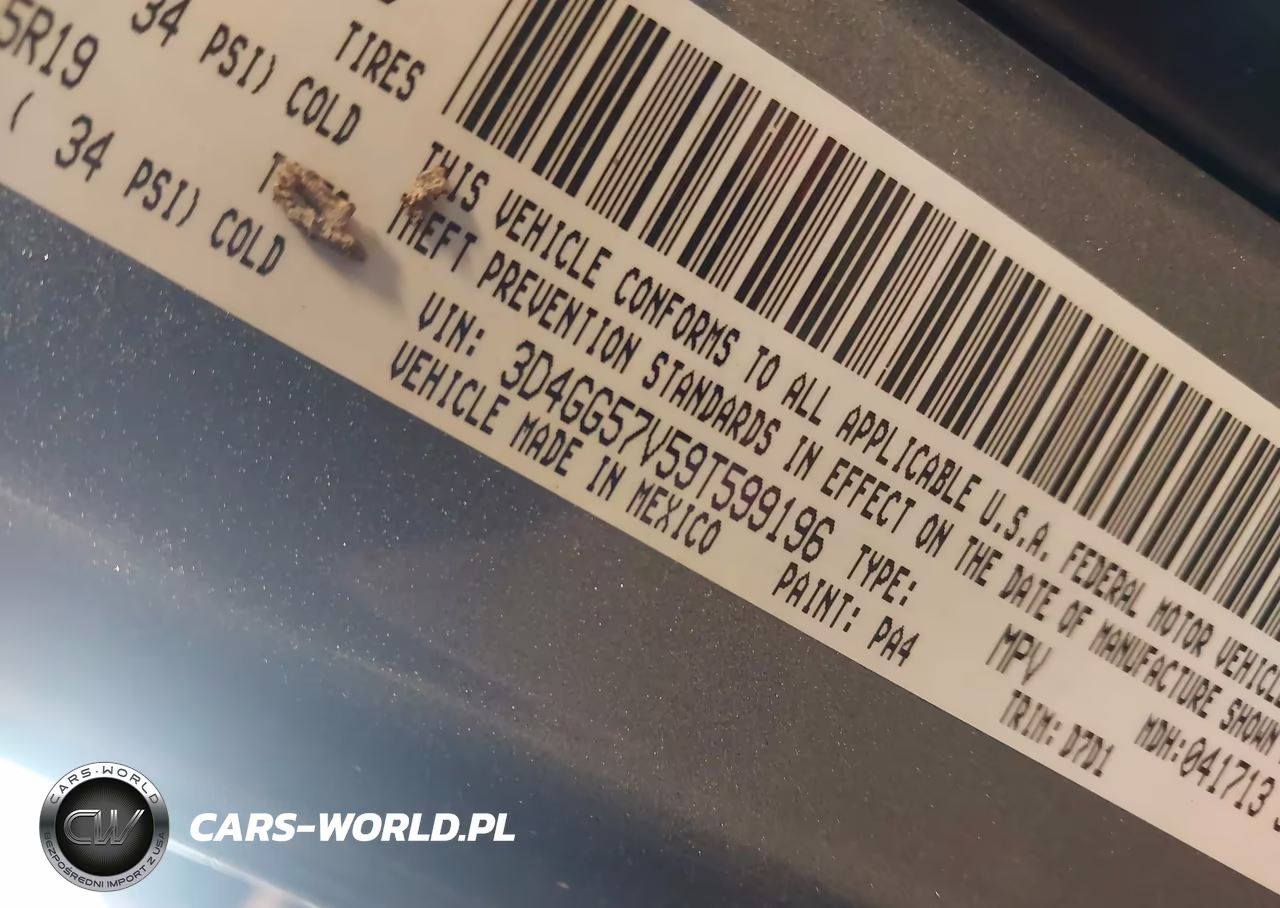 2009 Dodge Journey Sxt VIN:3D4GG57V59T599196 - 9