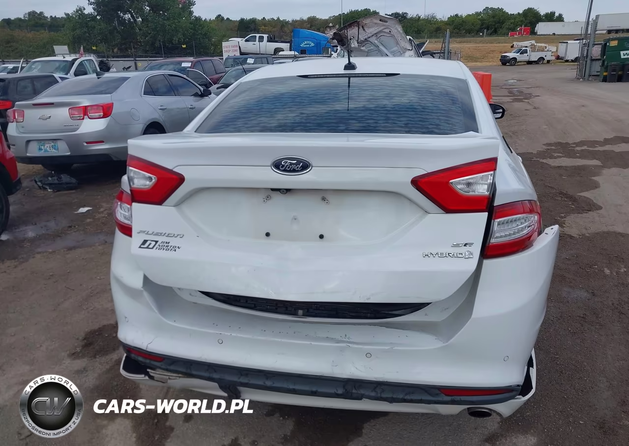2014 Ford Fusion Hybrid Se VIN:3FA6P0LU4ER271905 - 16