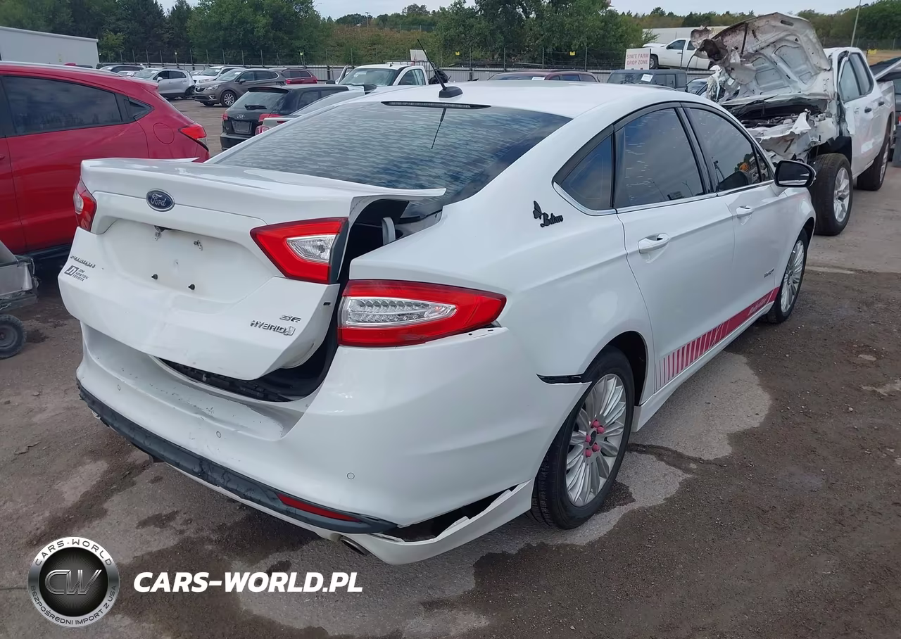 2014 Ford Fusion Hybrid Se VIN:3FA6P0LU4ER271905 - 4