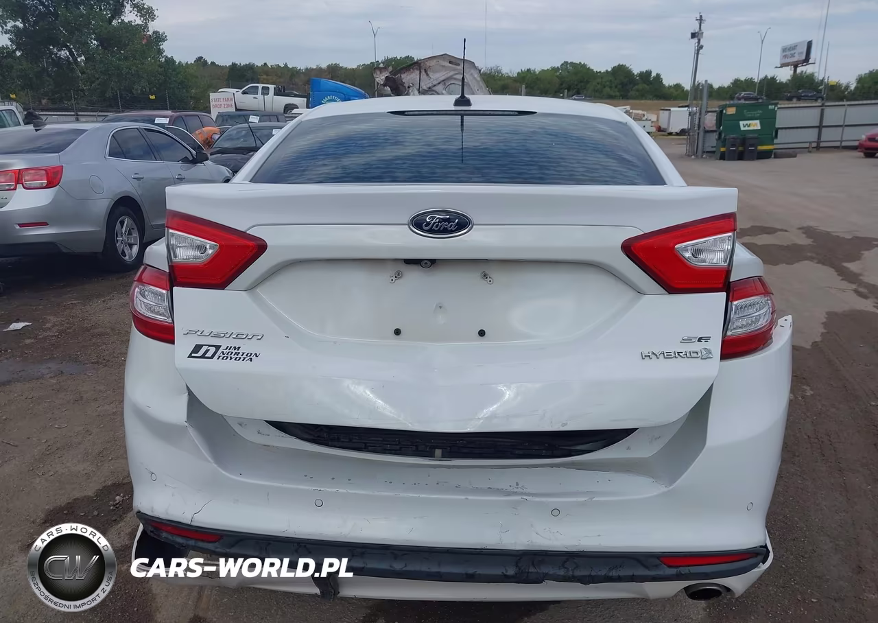 2014 Ford Fusion Hybrid Se VIN:3FA6P0LU4ER271905 - 6