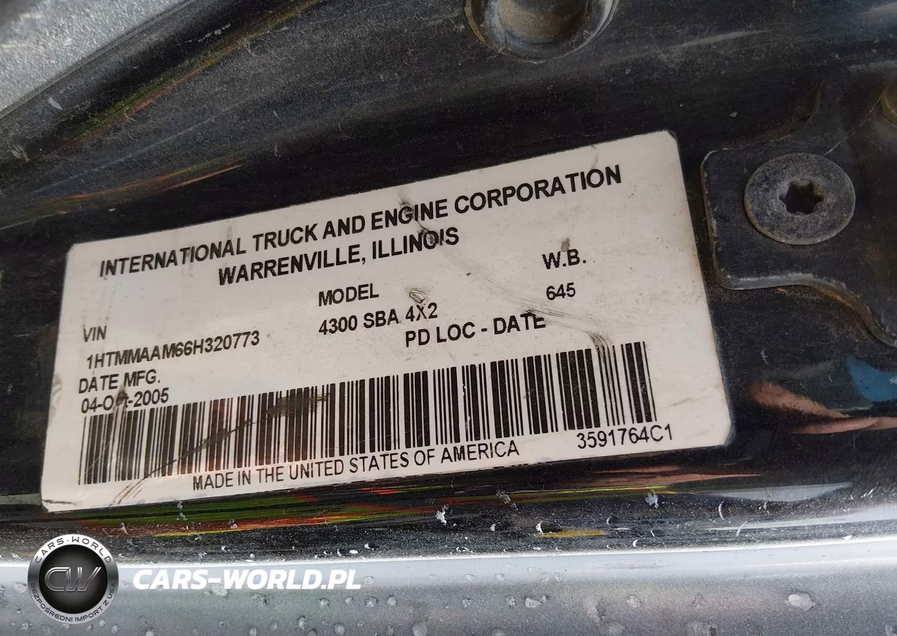 2006 International 4000 4300 VIN:1HTMMAAM66H320773 - 8