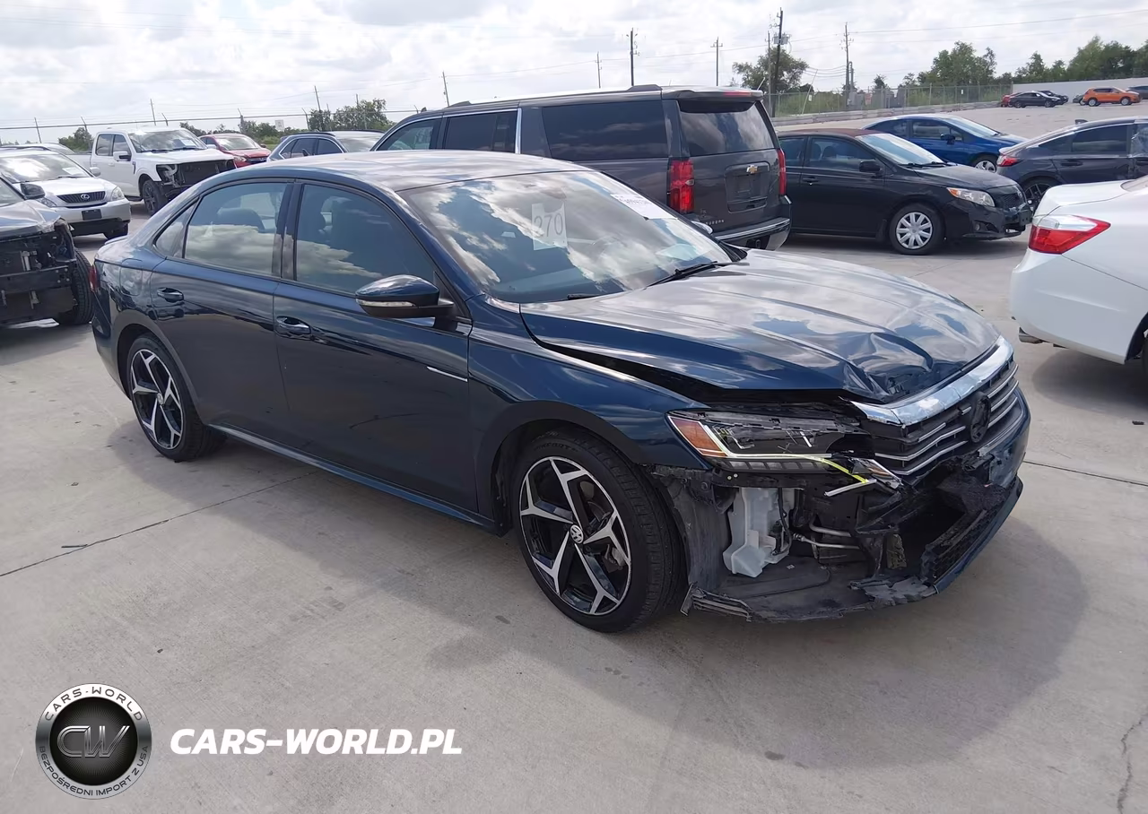 2022 Volkswagen Passat 2.0T R-Line VIN:1VWMA7A34NC006371 - 1