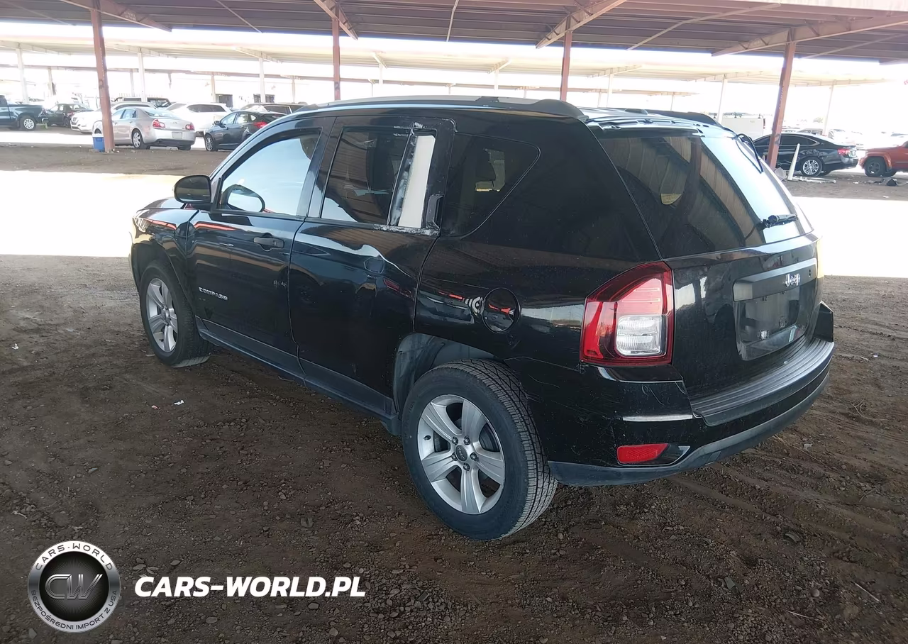 2015 Jeep Compass Sport VIN:1C4NJCBB9FD431456 - 3