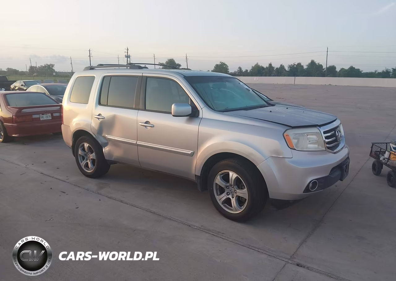 2013 Honda Pilot Ex-L VIN:5FNYF4H56DB006420 - 1