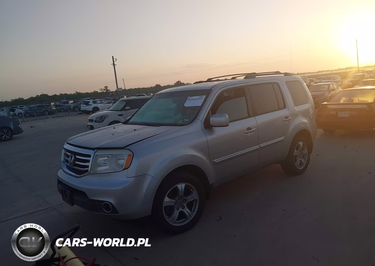 2013 Honda Pilot Ex-L VIN:5FNYF4H56DB006420 - 2