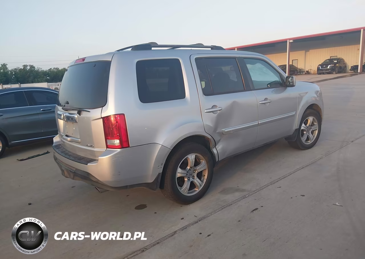 2013 Honda Pilot Ex-L VIN:5FNYF4H56DB006420 - 4