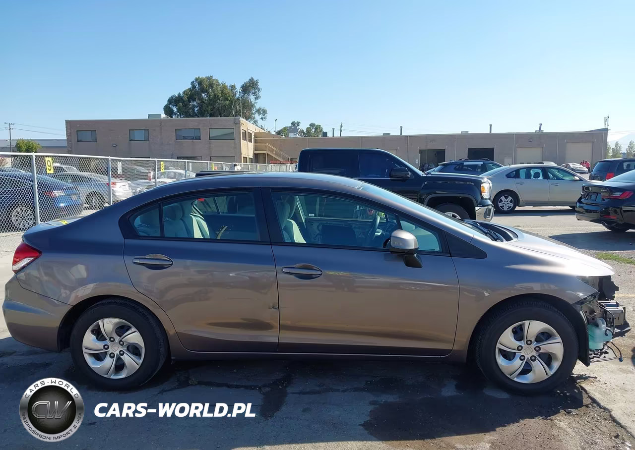 2013 Honda Civic Lx VIN:19XFB2F53DE290878 - 14