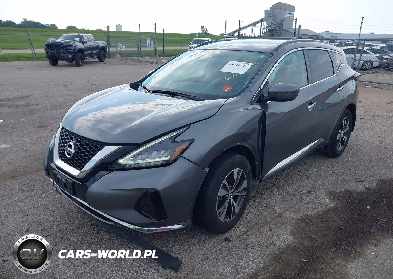 2020 Nissan Murano Sv Fwd VIN:5N1AZ2BJ4LN167752 - 2