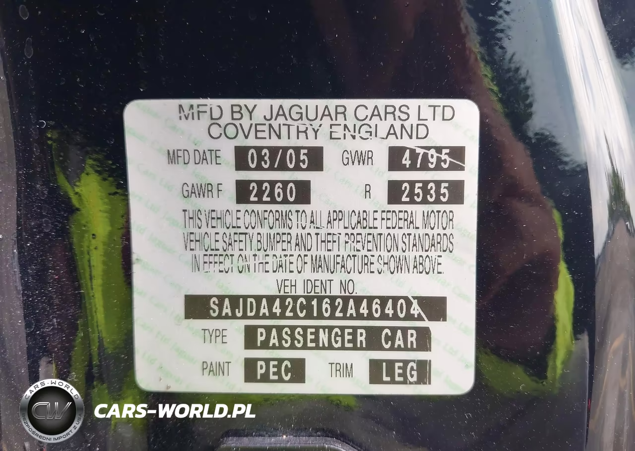 2006 Jaguar Xk8 VIN:SAJDA42C162A46404 - 9