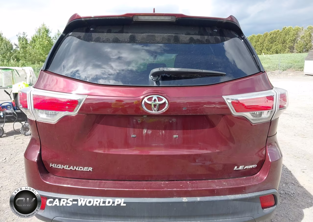 2014 Toyota Highlander Le Plus V6 VIN:5TDBKRFHXES009488 - 16
