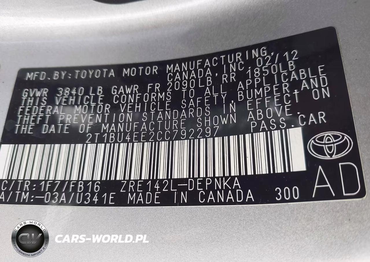 2012 Toyota Corolla Le VIN:2T1BU4EE2CC792297 - 9