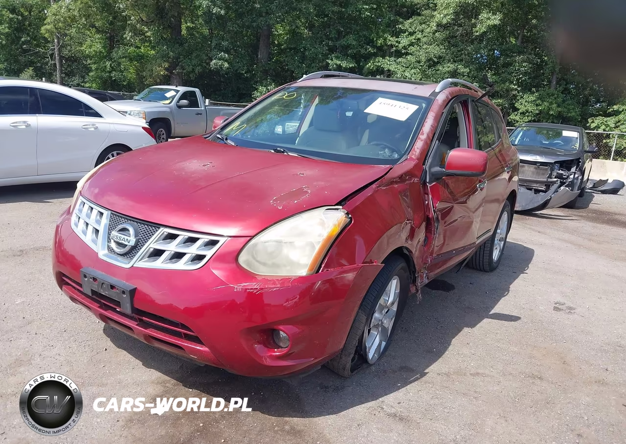 2011 Nissan Rogue Sv VIN:JN8AS5MT3BW161074 - 2