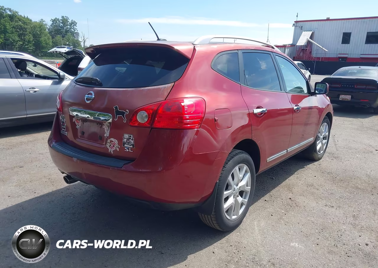 2011 Nissan Rogue Sv VIN:JN8AS5MT3BW161074 - 4