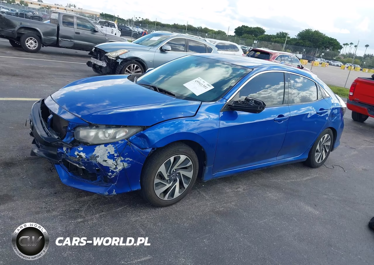 2017 Honda Civic Lx VIN:SHHFK7H22HU216740 - 2