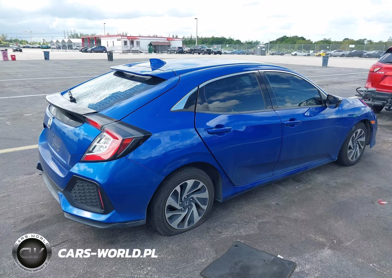 2017 Honda Civic Lx VIN:SHHFK7H22HU216740 - 4