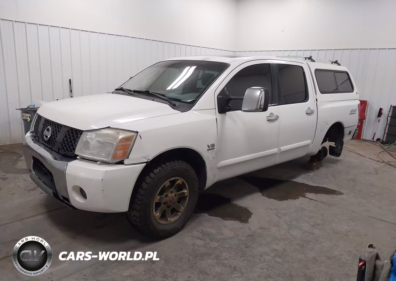 2004 Nissan Titan Le VIN:1N6AA07B54N540460 - 2