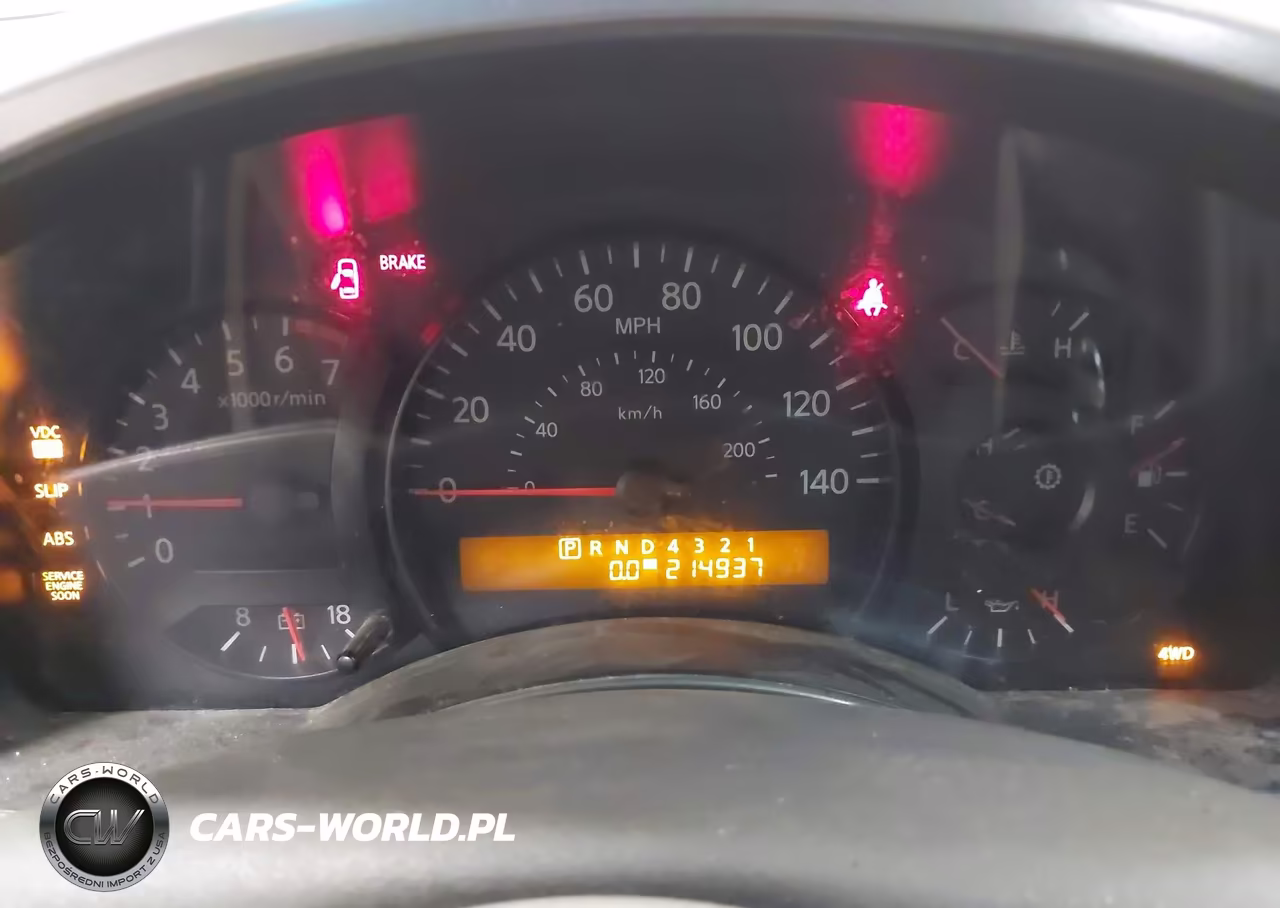 2004 Nissan Titan Le VIN:1N6AA07B54N540460 - 7