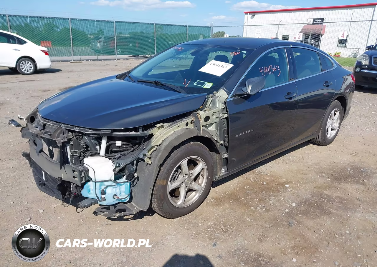 2017 Chevrolet Malibu Ls VIN:1G1ZB5ST6HF289005 - 2