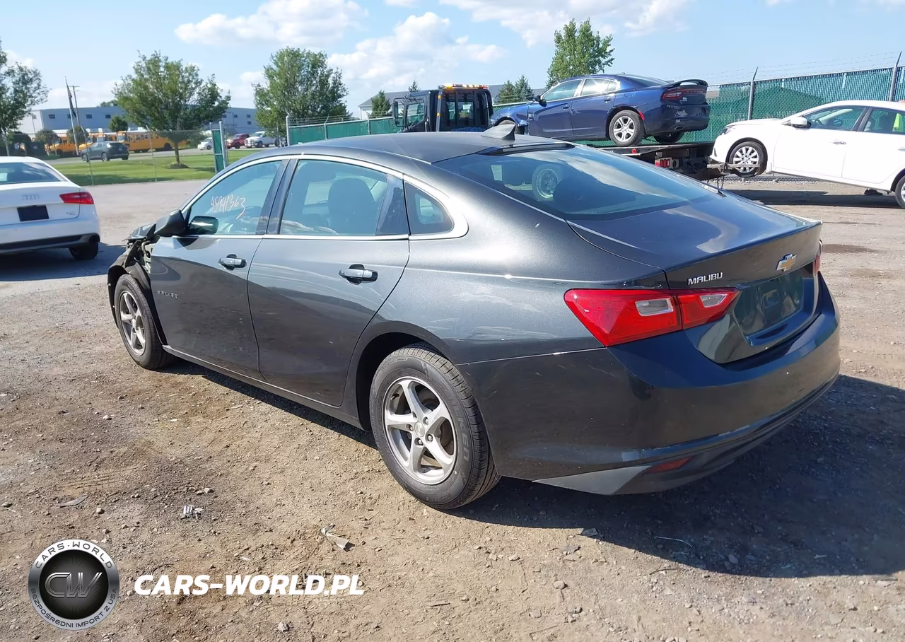 2017 Chevrolet Malibu Ls VIN:1G1ZB5ST6HF289005 - 3