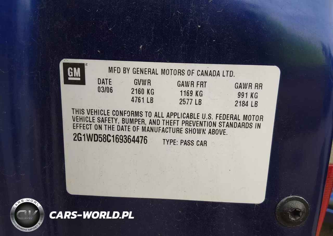 2006 Chevrolet Impala Ss VIN:2G1WD58C169364476 - 9